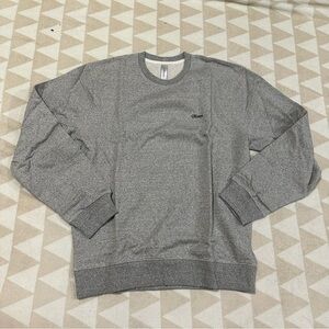 NWOT olivers apparel classic crewneck sweater grey melange